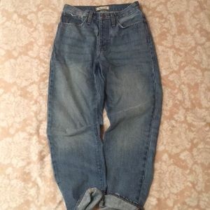 Madewell boyfriend jeans